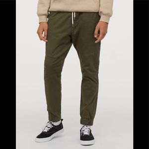 H&M Divided Cotton Twill Joggers